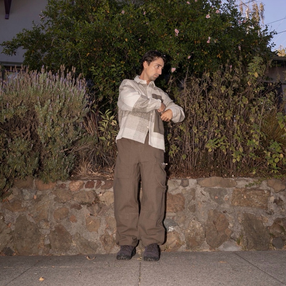 Men's Brown Cargo Pants